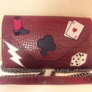 Circus by Sam Edelman Jayden Crossbody Burgandy
